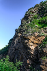 rock in the mountains