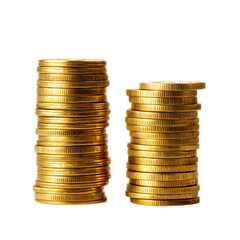 stack of golden coins