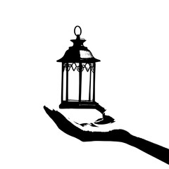 Obraz premium lantern in the night