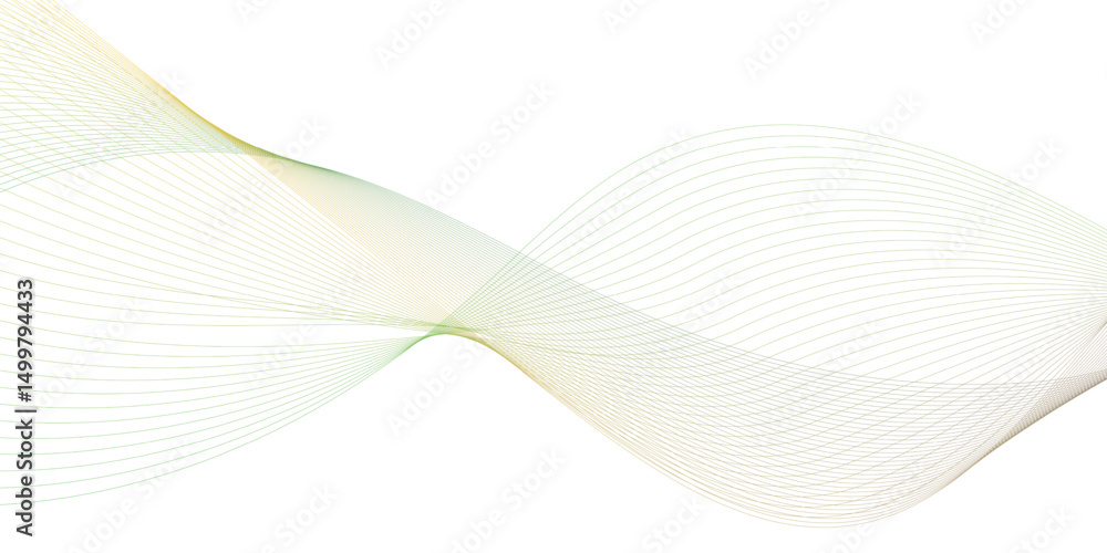 Poster abstract modern colorful wavy stylized lines background. blending gradient colors. you can use for w
