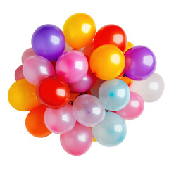 Celebration party venue colorful balloons in a festive atmosphere
