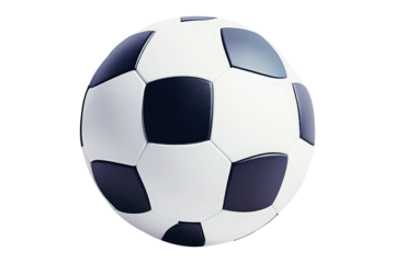 soccer ball flat icon transparent-background