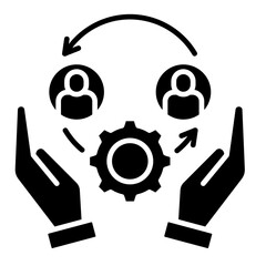 Inclusive Circle  Icon Element For Design	