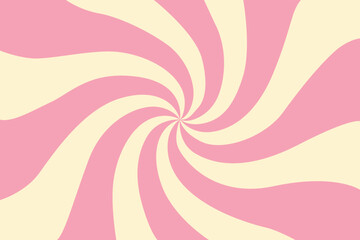 Abstract pink floral swirl pattern design element with colorful lines and spring flower decoration for a vibrant backdrop