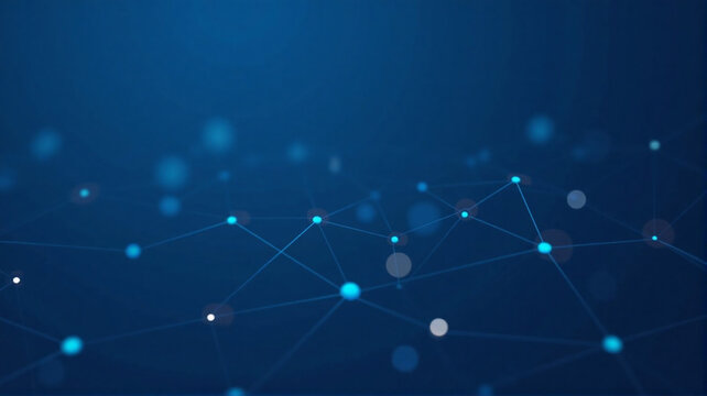 blue fiber optics background
