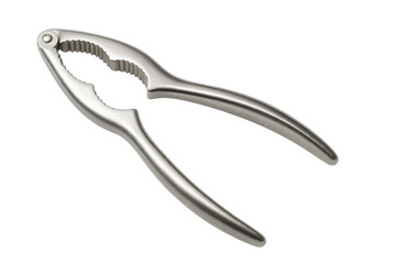 Stainless steel nutcracker with ergonomic handles