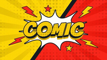 Comic Cartoon Epic Text & Title Pop Up