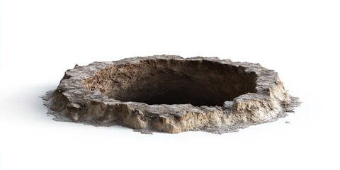 Circular hole in the ground (1)