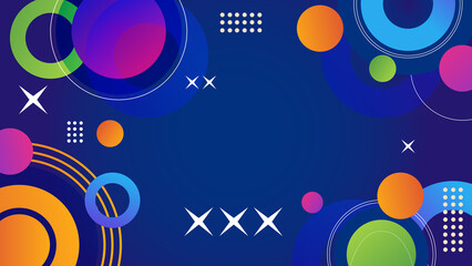 Obraz premium Colorful Easter eggs background with decorative patterns and retro style