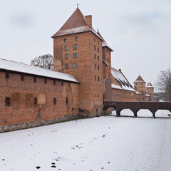 Dry Moat and Gate of the Lower Castle of Malbork