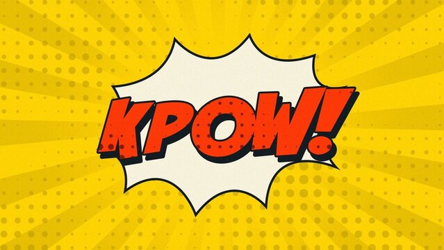 Comic Style Battle Cartoon Text Template