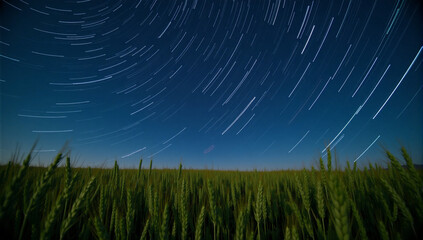 green grass and sky