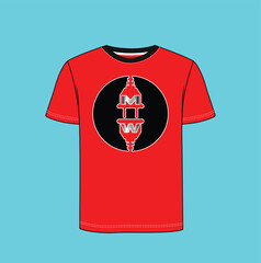 Abstract splash style vector Black-white and fashionable Plug t-shirt design for man and women. Plug Bluck-white  t-shirt design template.