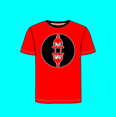 Abstract splash style vector Black-white and fashionable Plug t-shirt design for man and women. Plug Bluck-white  t-shirt design template.