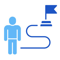 Purpose Driven  Icon Element For Design	