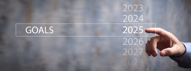 Goals 2025. Motivation. Success. Business