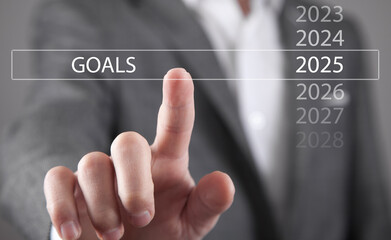 Goals 2025. Motivation. Success. Business