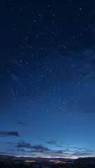 starry night sky