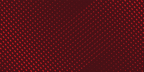 Obraz premium Basic halftone dots effect in red color. Halftone effect. Dot halftone red. Background with monochrome dotted texture. Polka dot pattern