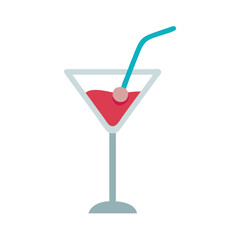 Summer Chilled  Lemon Juice – Citrus Drink Glass Icon