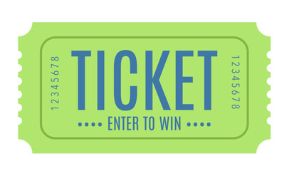 Admit one ticket, Ticket	