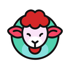 Obraz premium ram, sheep, lamb