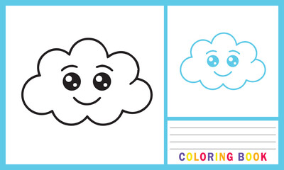 Vector illustration images to color, very good for training and honing children's creativity and imagination.