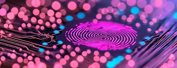 Digital Fingerprint on Circuit Board