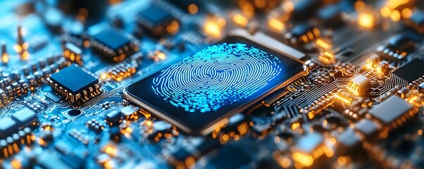 Digital fingerprint on circuit board