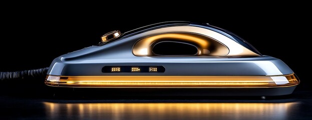 Modern iron, dark studio