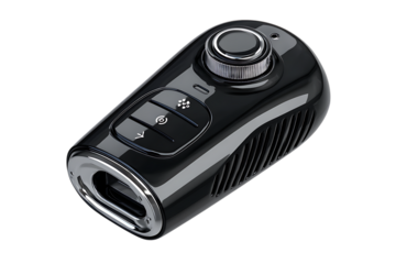 Black modern car dashboard control device