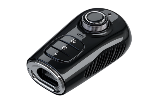 Black modern car dashboard control device