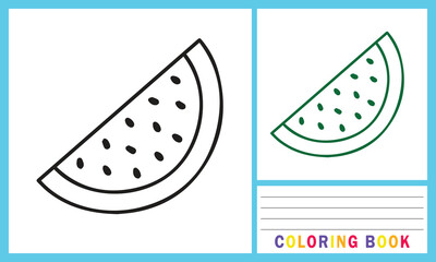 Coloring book for kids. Hand drawn vector illustrations are great for sharpening creativity and imagination.