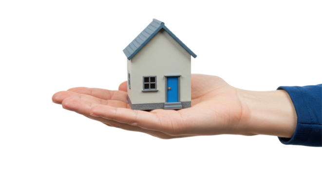Isolated House on Hand