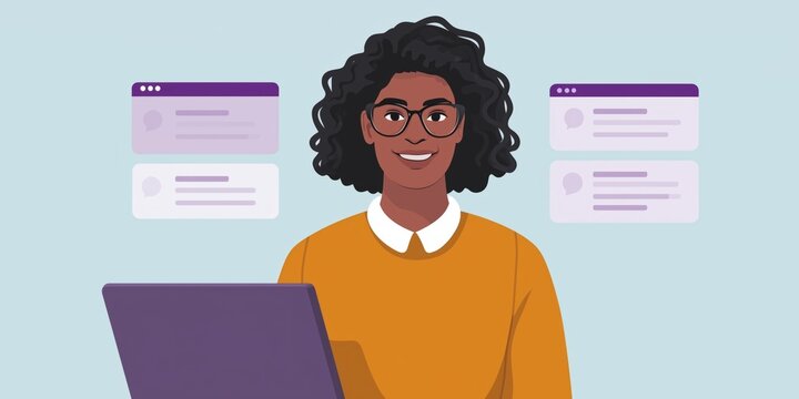 Recruiter encouraging video resumes for new job opportunities