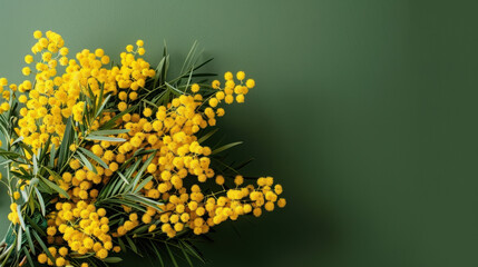 yellow flowers on a blue background