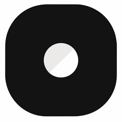 fried egg on a white background