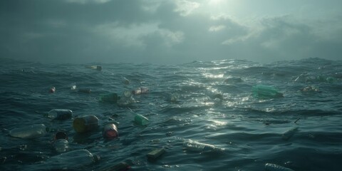 Plastic Trash Floating in Ocean Threatens Marine Life and Ecosystems