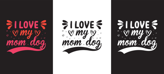 Dog mom svg