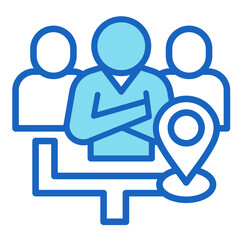 Team Navigator  Icon Element For Design	