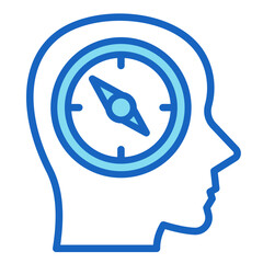 Ethical Compass  Icon Element For Design	