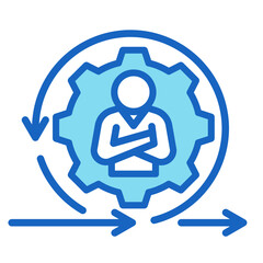 Agile Leader  Icon Element For Design	