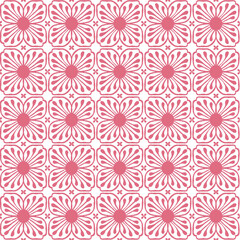 Cute floral seamless pattern. Soft pink background with adorable blooming flowers. Elegant vector texture. Playful and charming theme. 