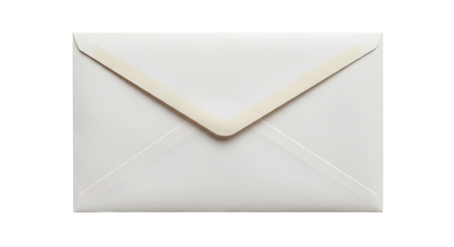 Isolated White Envelope