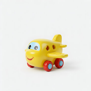 Cute Yellow Toy Plane