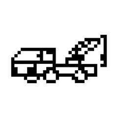 pixel towing car