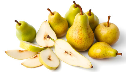 Harvesting juicy pears orchard food photography natural setting close-up freshness