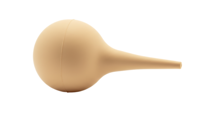 Isolated Enema Bulb