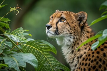 Obraz premium portrait of a leopard