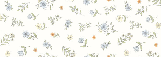 Stunning Hand Painted Scrollwork and Flower Art Pieces